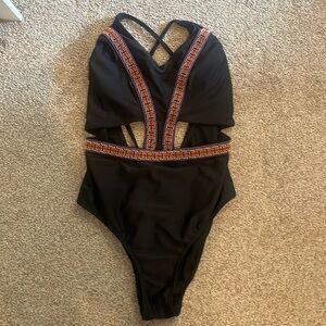 Xhiliration cutout bathing suit